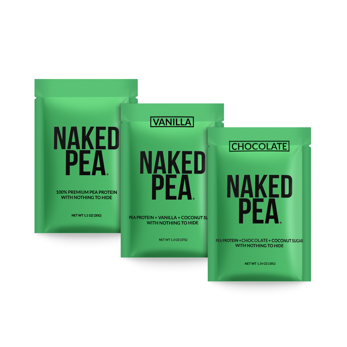 Vegan Protein Powder Sample Pack with a Smooth, Versatile Powder Format
