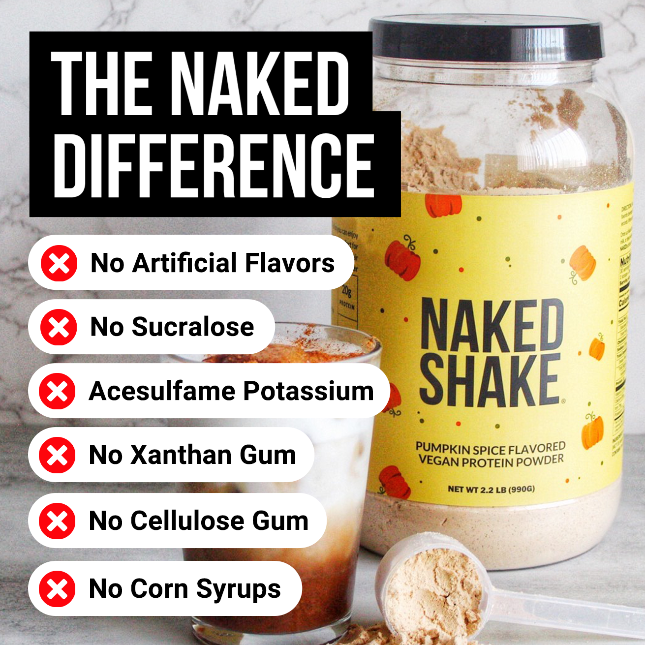 Pumpkin Spice Protein Shake - Pumpkin Spice Made for Flexible Nutrition Routines