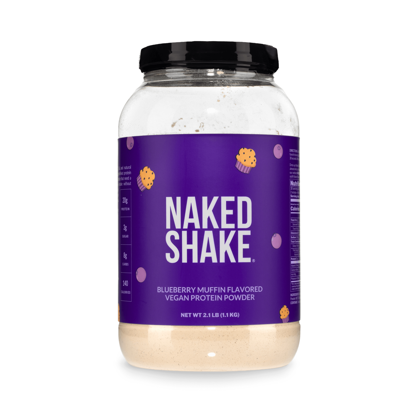 Blueberry Muffin Protein Shake - Blueberry Muffin Made for Flexible Nutrition Routines