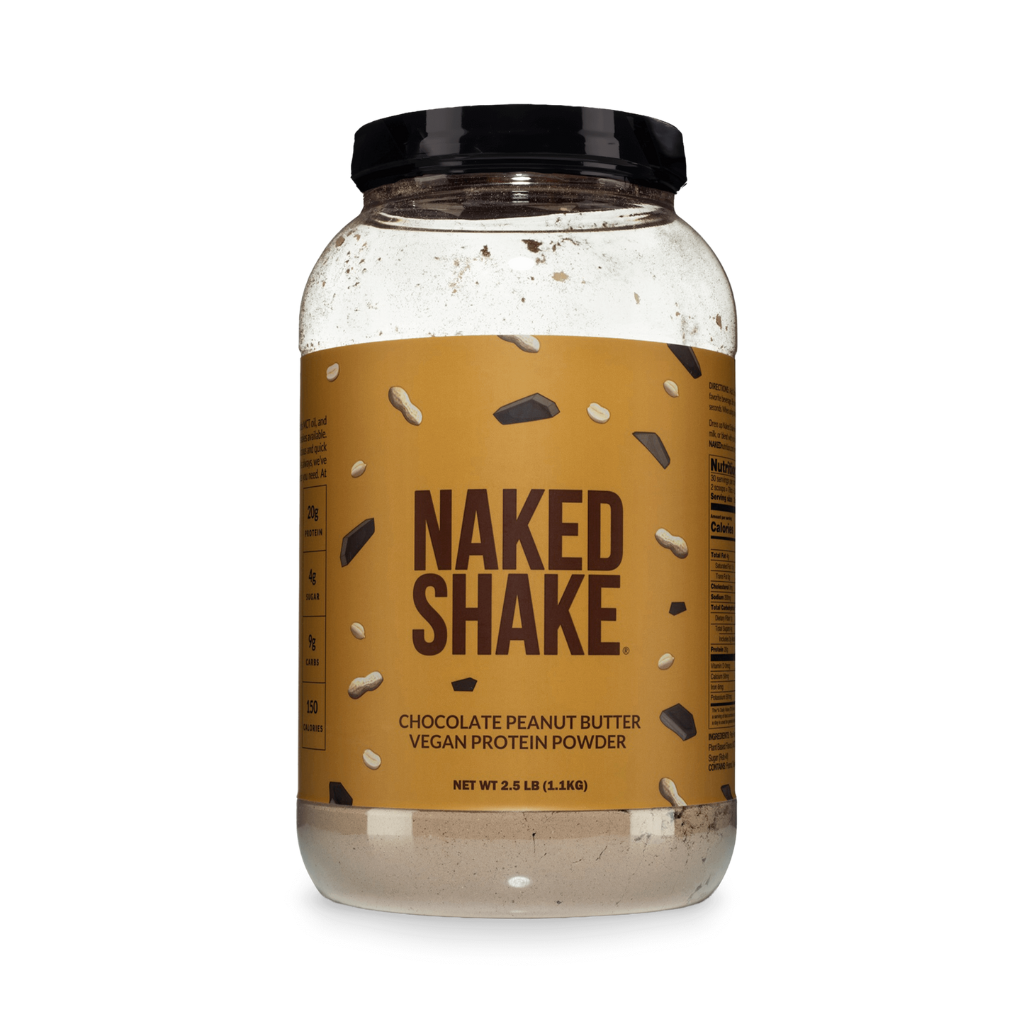 Chocolate PB Protein Shake - Chocolate Peanut Butter Made for Flexible Nutrition Routines