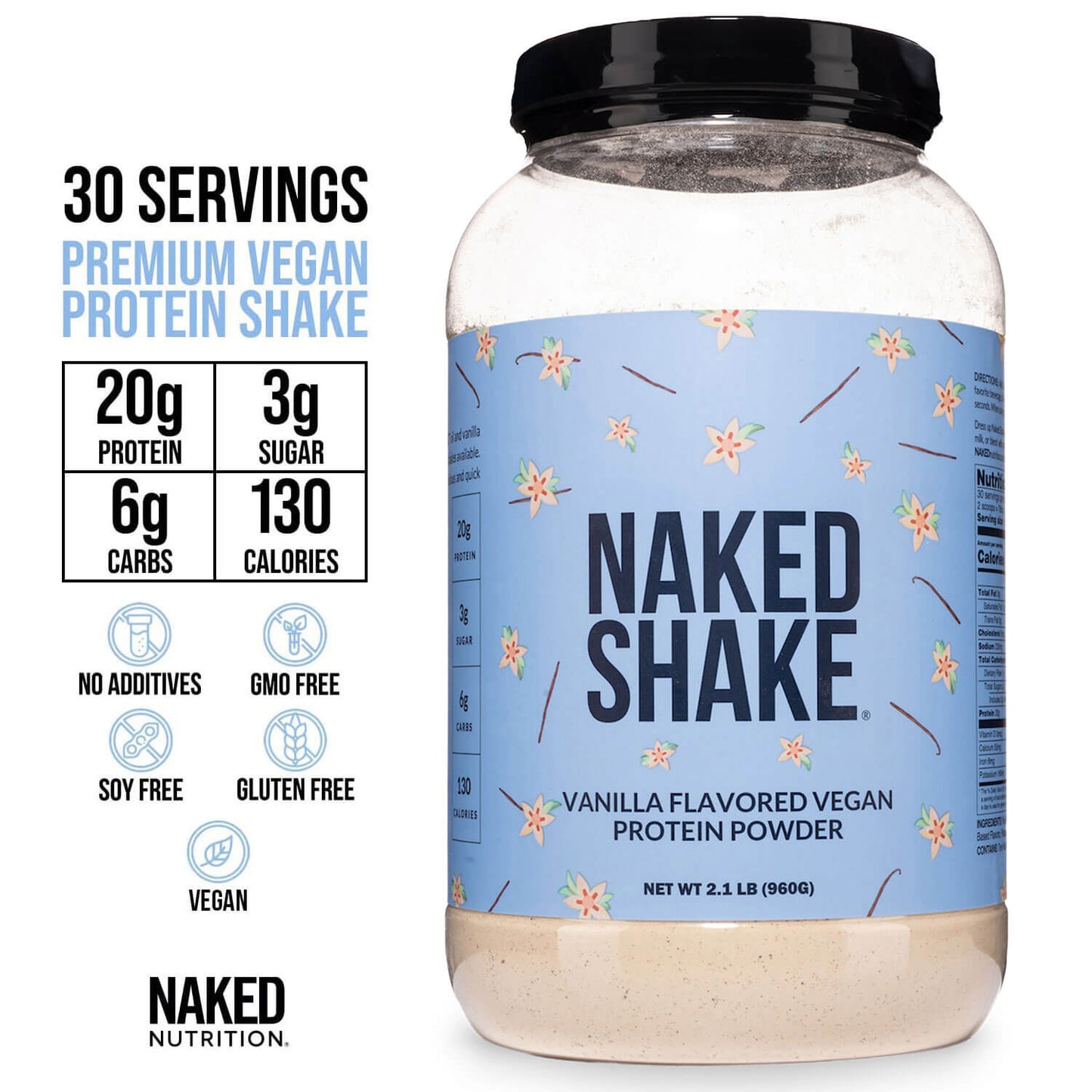 Vanilla Protein Shake - Vanilla Made for Flexible Nutrition Routines
