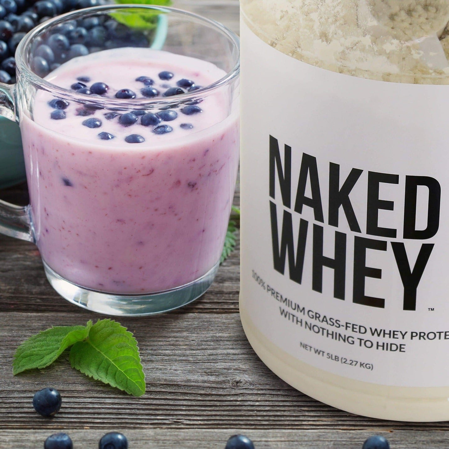 Strawberry Whey Protein Powder - Strawberry - Standard Size with a Smooth, Versatile Powder Format