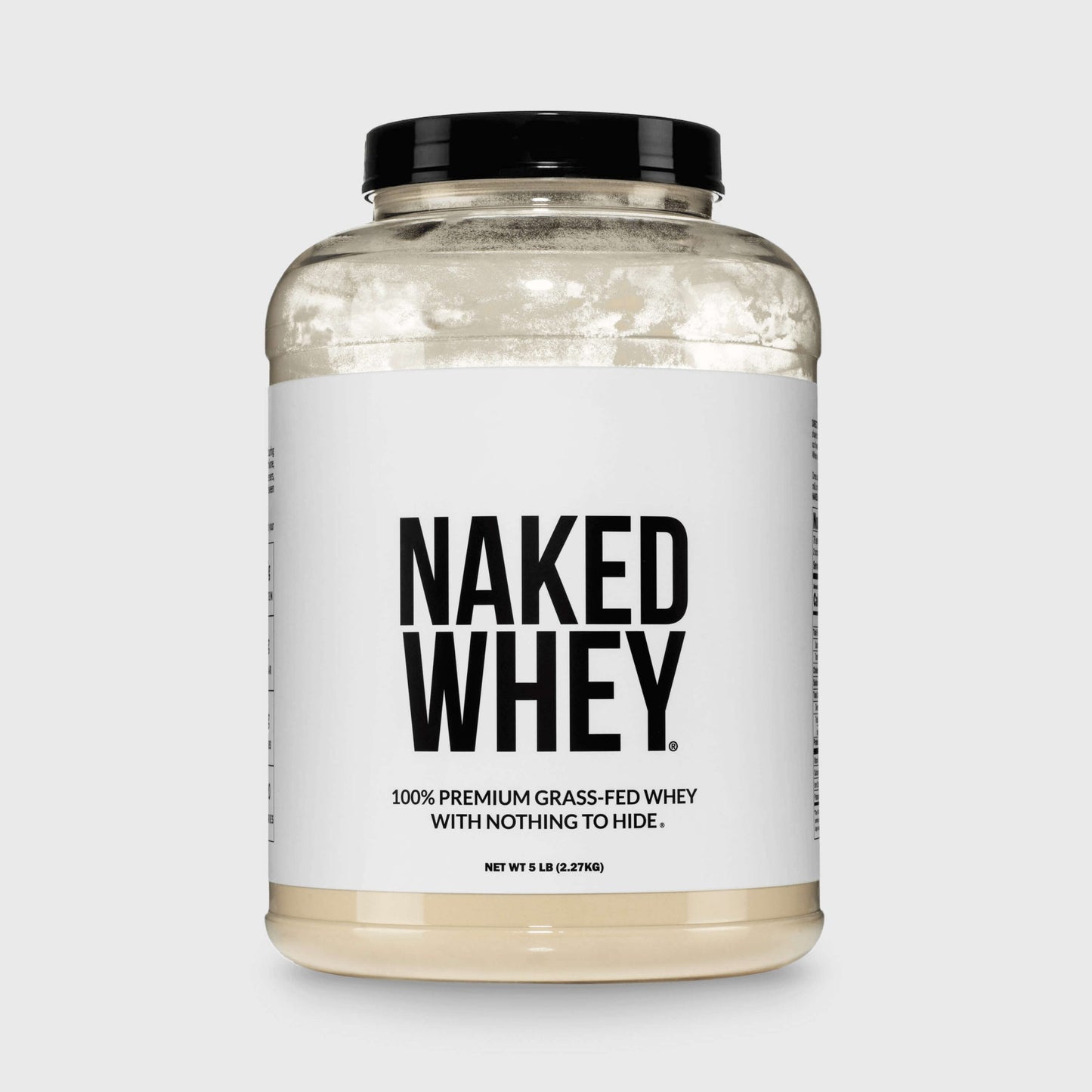 Grass Fed Whey Protein Powder - Unflavored - Bulk Size with a Smooth, Versatile Powder Format
