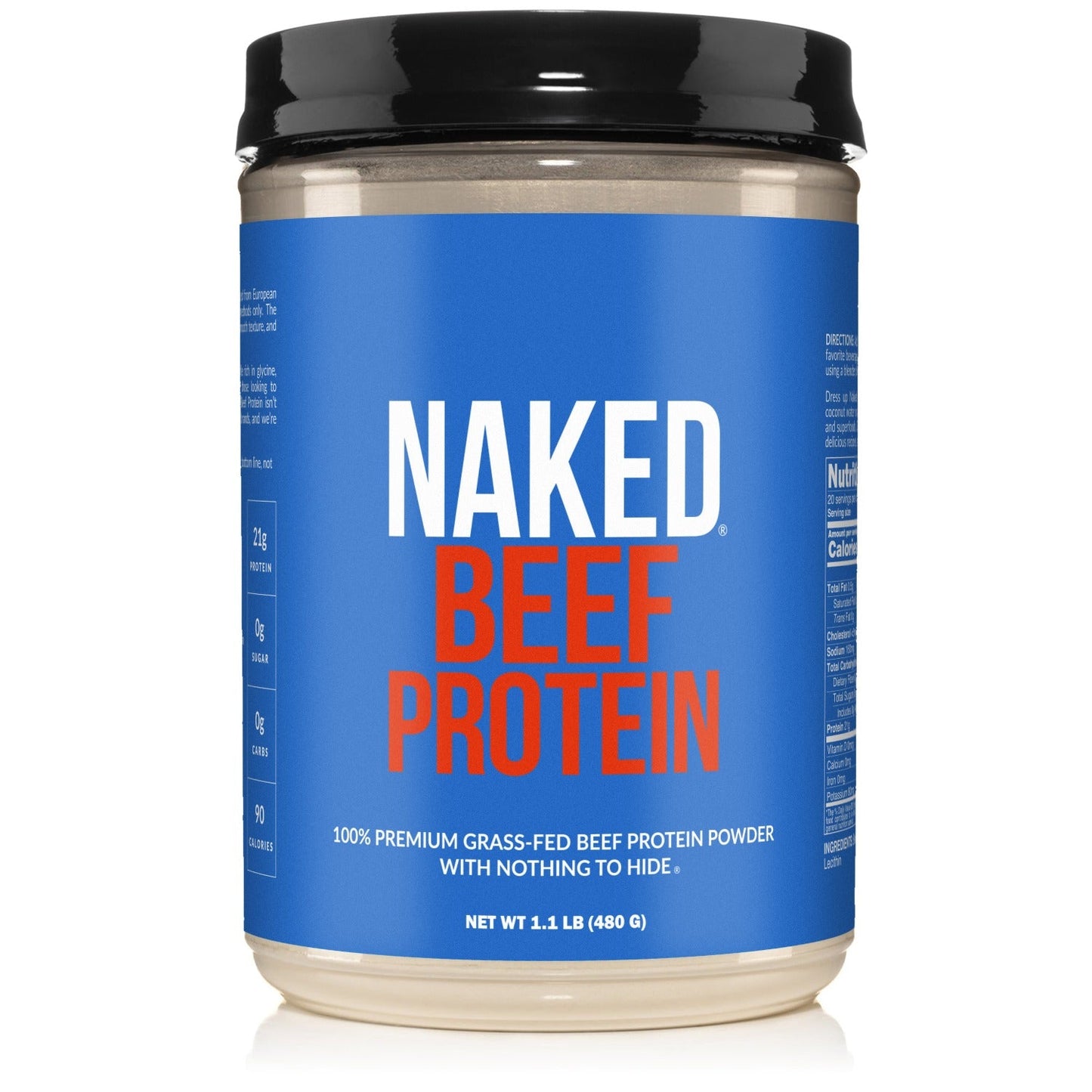 Beef Protein Powder - Unflavored with a Smooth, Versatile Powder Format