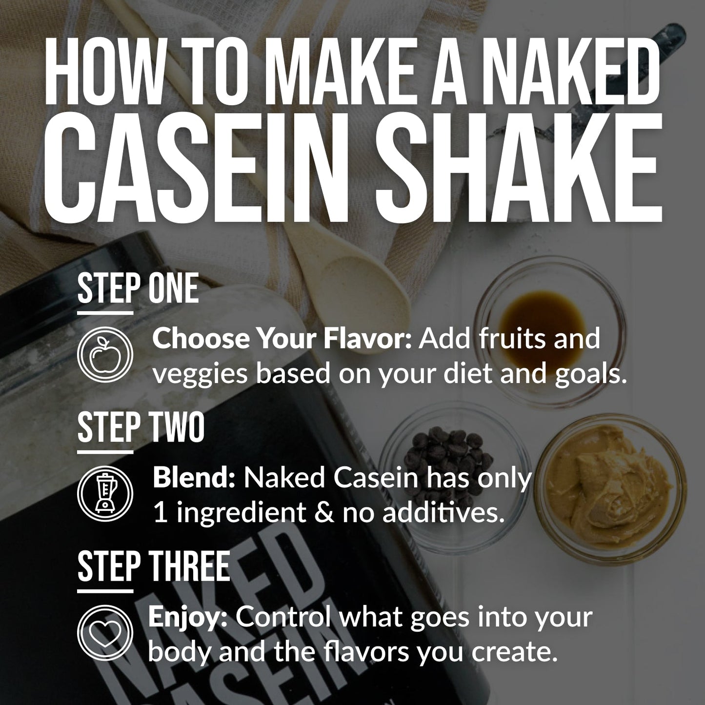 Micellar Casein Protein Powder - Unflavored - Value Size with a Smooth, Versatile Powder Format
