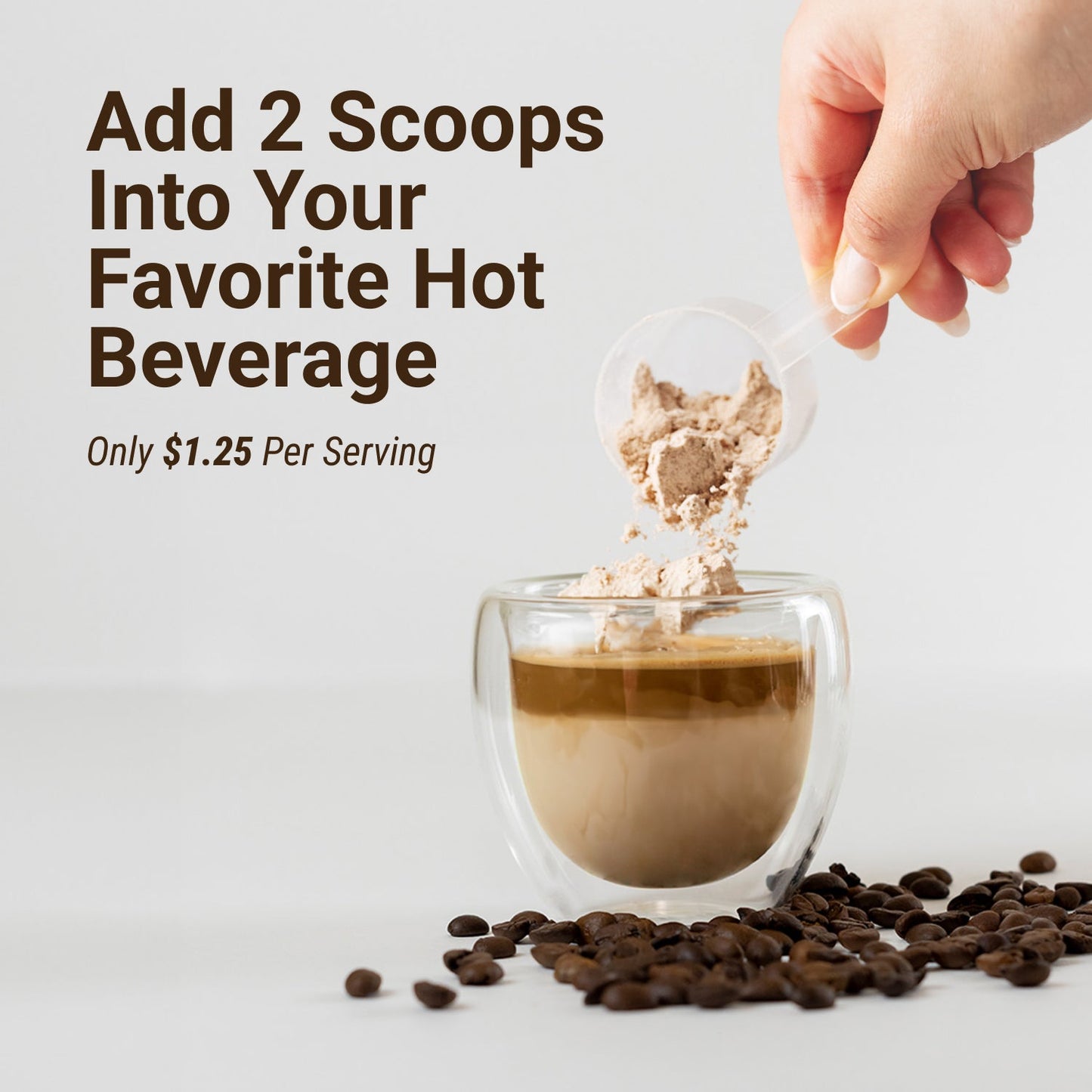 Mocha Coffee Creamer - Mocha Collagen Creamer Made for Refreshing Coffee Protein Drinks