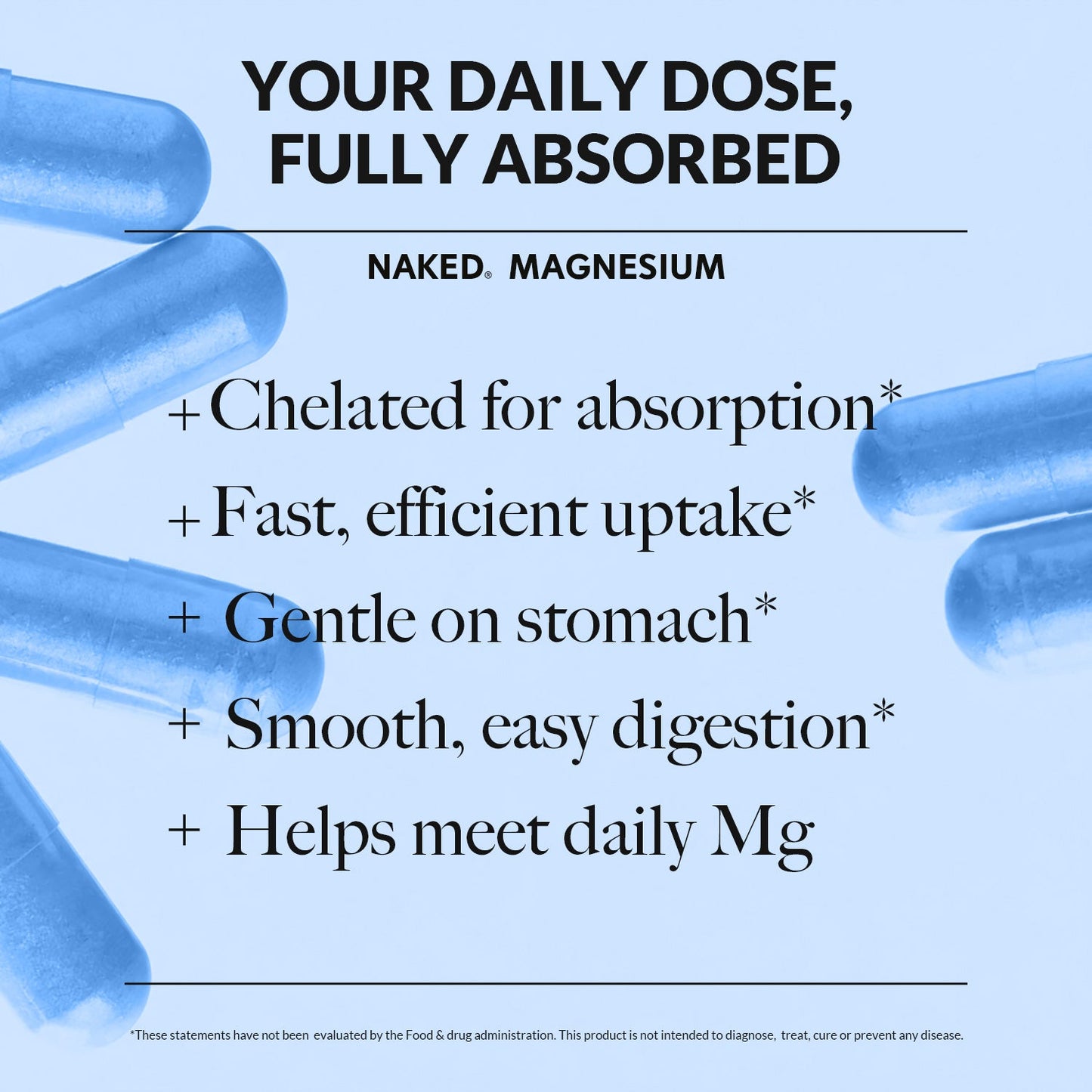 Daily Magnesium Supplement - Magnesium for Easy Everyday Supplement Use