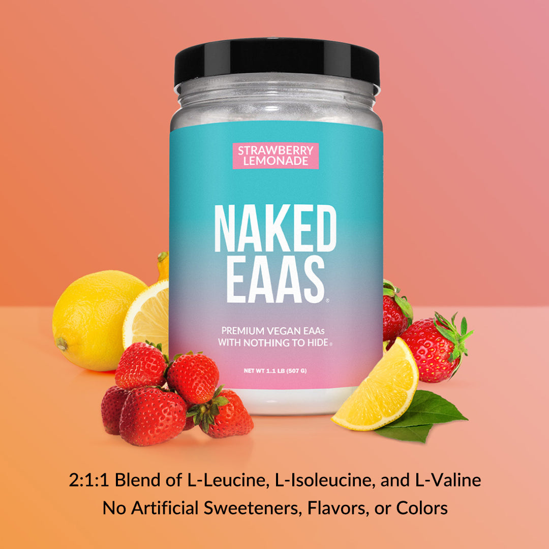 Strawberry Lemonade Essential Amino Acids Supplement - Strawberry EAA Made for Everyday Active Routines