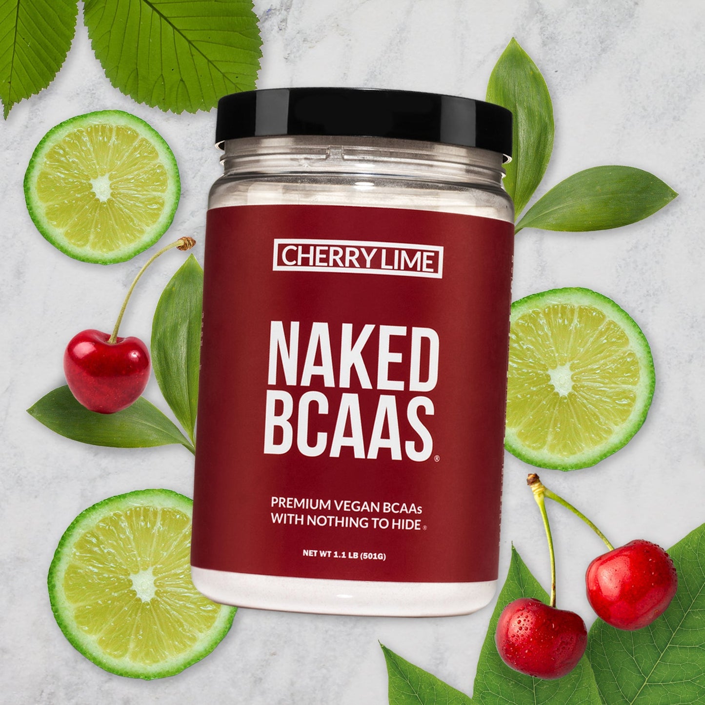 Cherry Lime Branched Chain Amino Acids - Cherry Lime BCAA Made for Everyday Active Routines