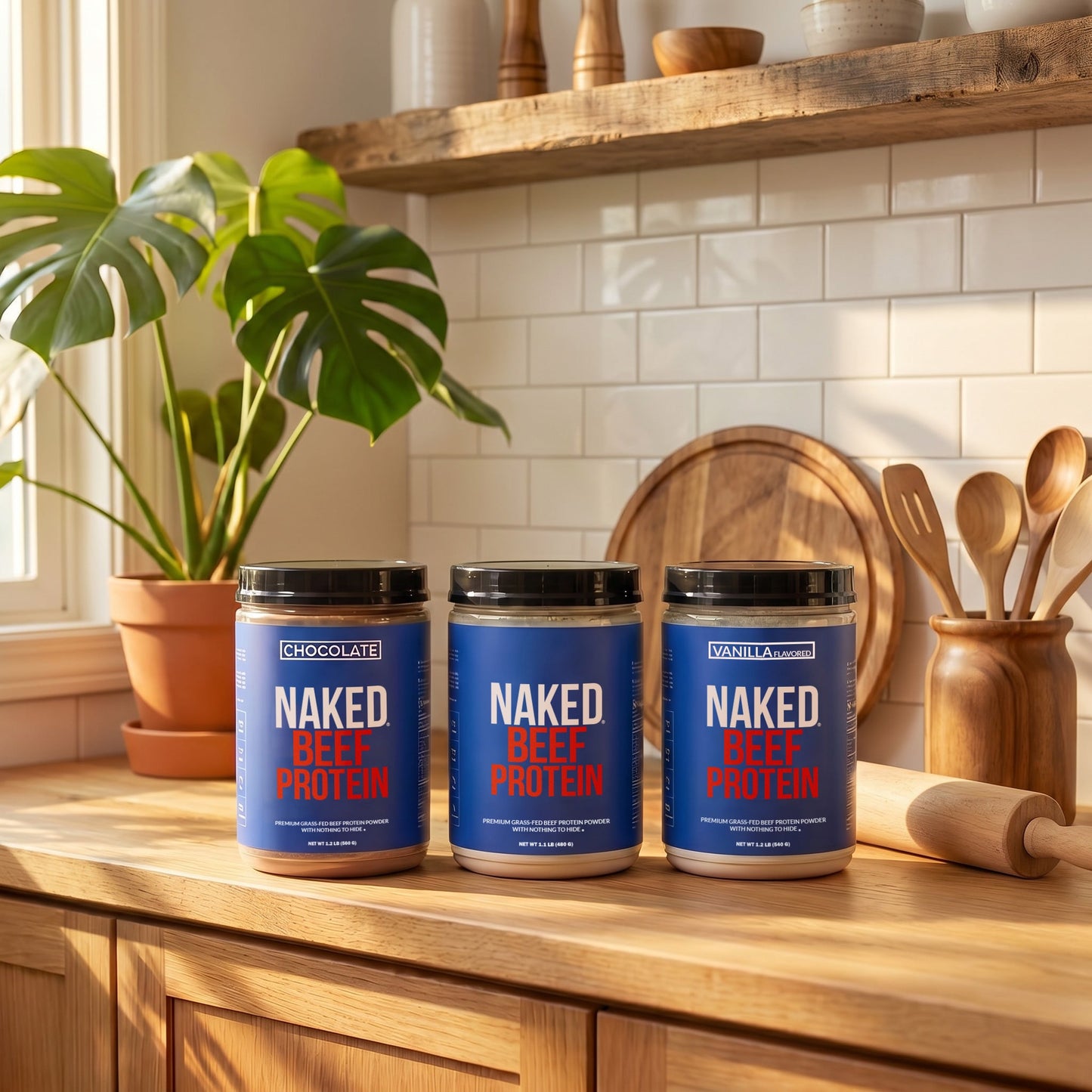 Beef Protein Powder - Unflavored with a Smooth, Versatile Powder Format