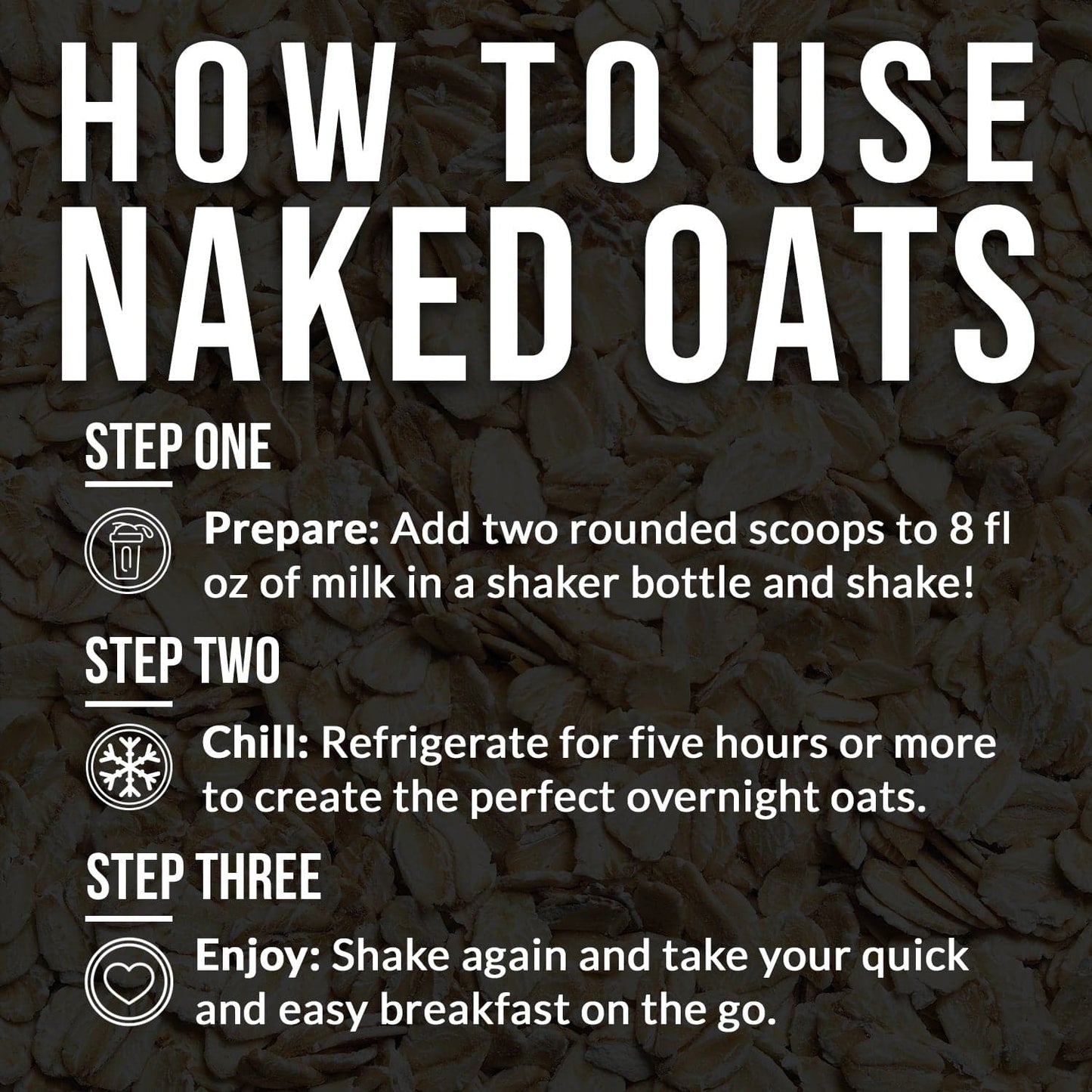 Strawberry Cream Protein Oats - Strawberry Cream for Quick Oats at Home or On the Go
