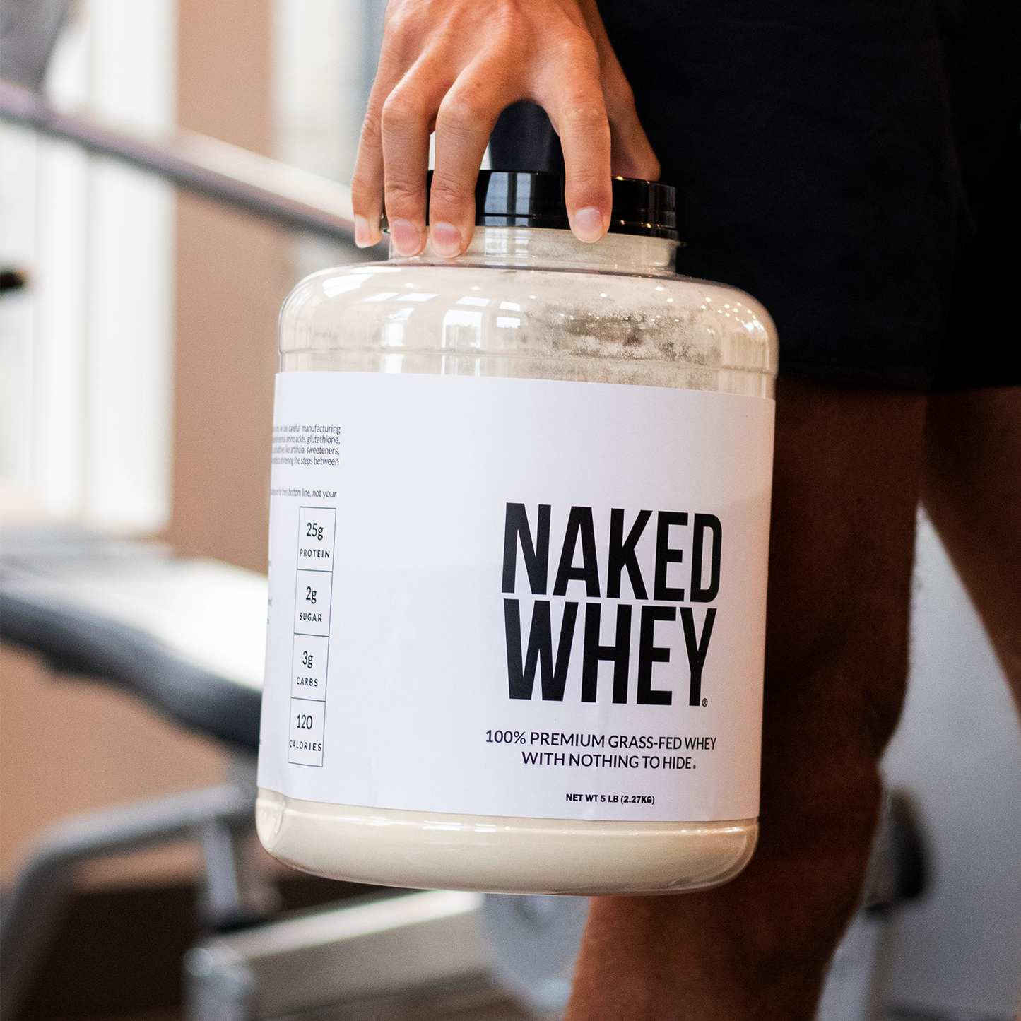 Grass Fed Whey Protein Powder - Unflavored - Bulk Size with a Smooth, Versatile Powder Format