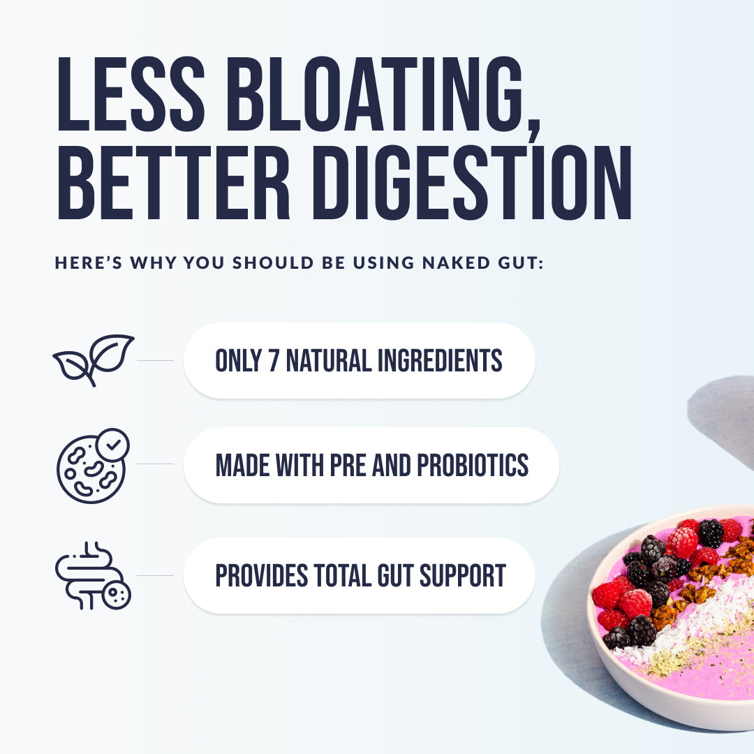 Prebiotic, Probiotic & Fiber Supplement for Simple Preparation and Everyday Use
