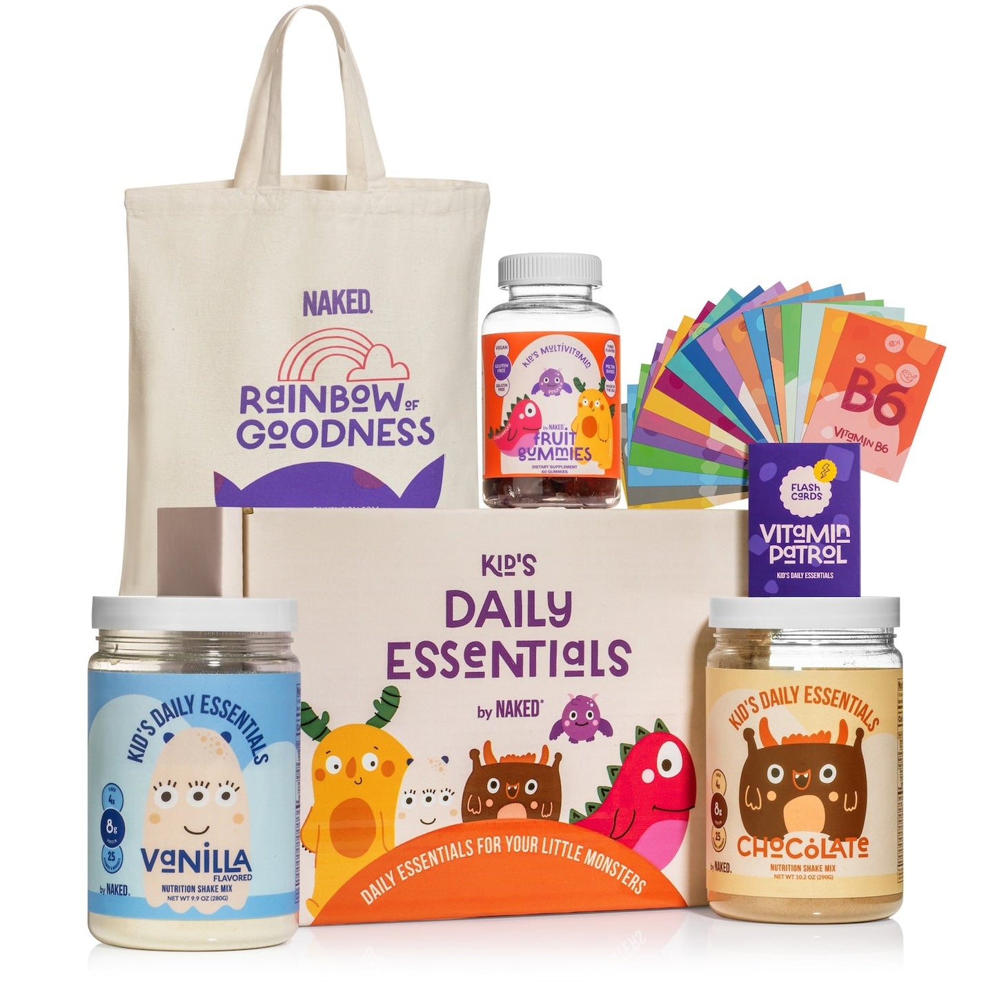 Kid's Essentials Box for Convenient Home or Travel Use