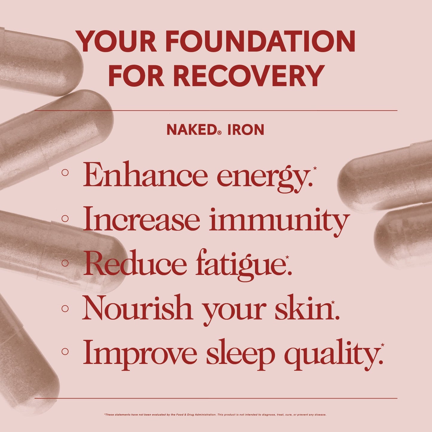 Daily Iron Supplement - Iron for Easy Everyday Supplement Use