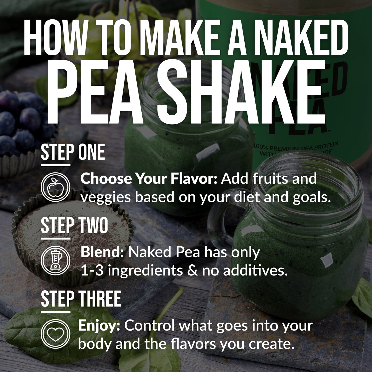 Vegan Protein Powder Sample Pack with a Smooth, Versatile Powder Format