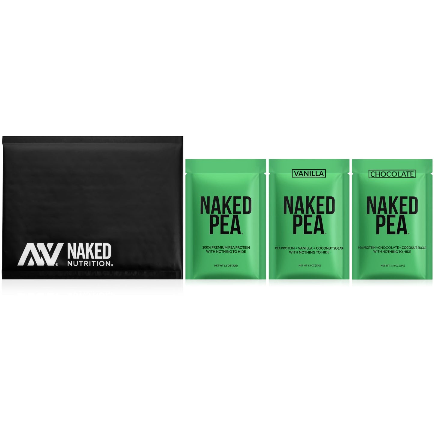 Vegan Protein Powder Sample Pack with a Smooth, Versatile Powder Format