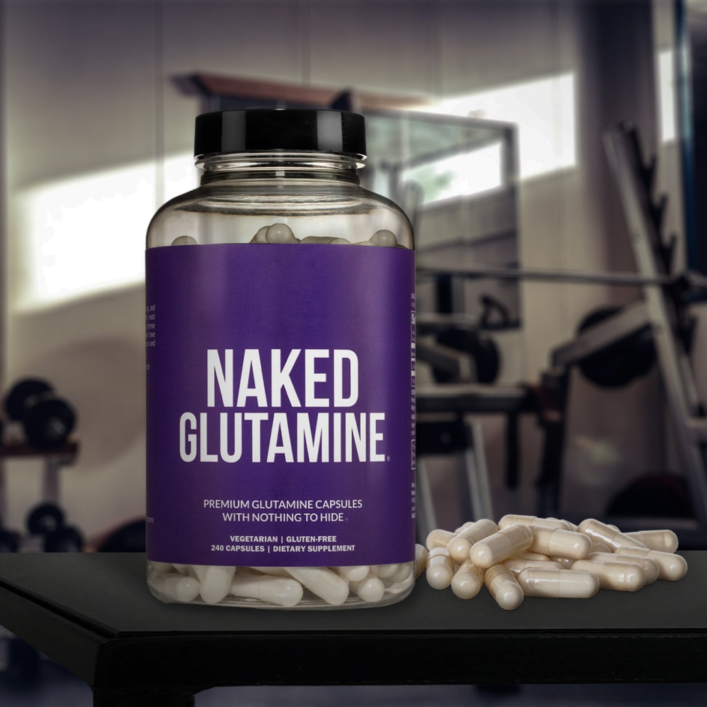 Glutamine Capsules - Capsules Made for Everyday Active Routines