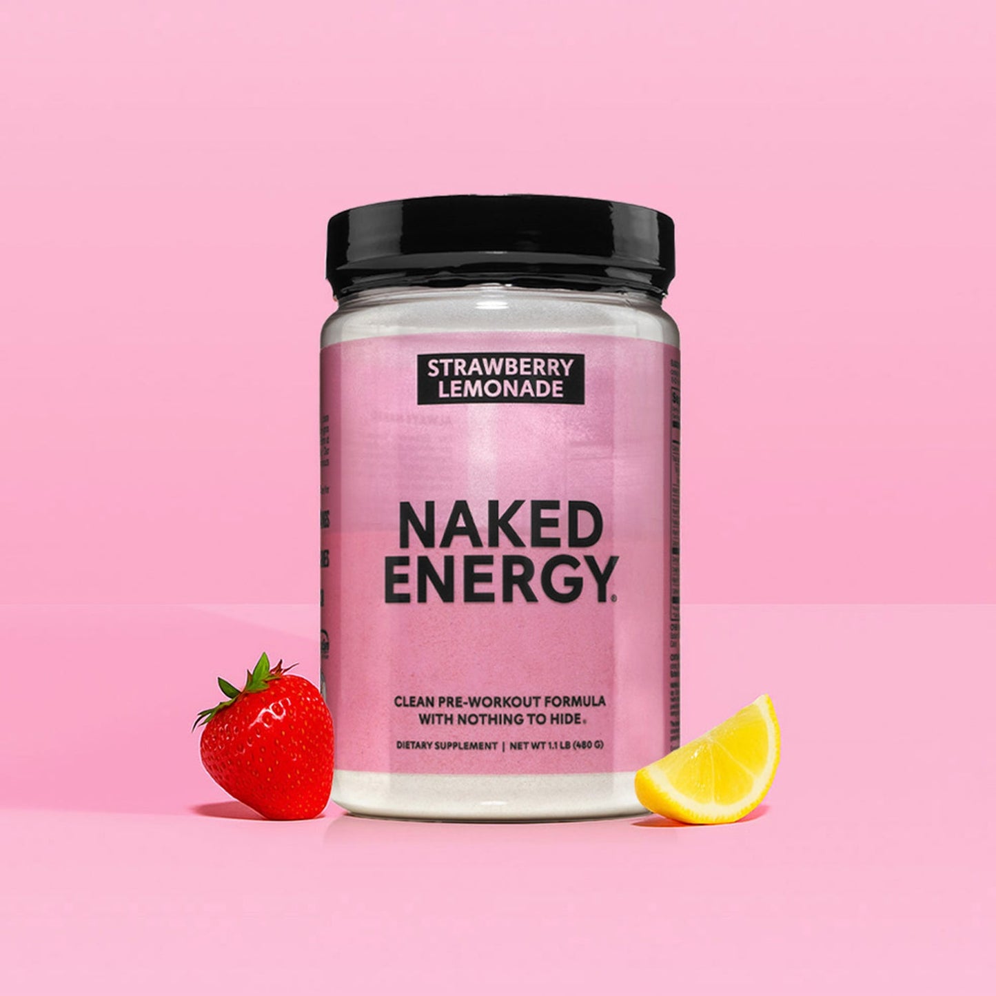 Strawberry Lemonade Pre Workout Supplement - Strawberry Lemonade Made for Everyday Active Routines