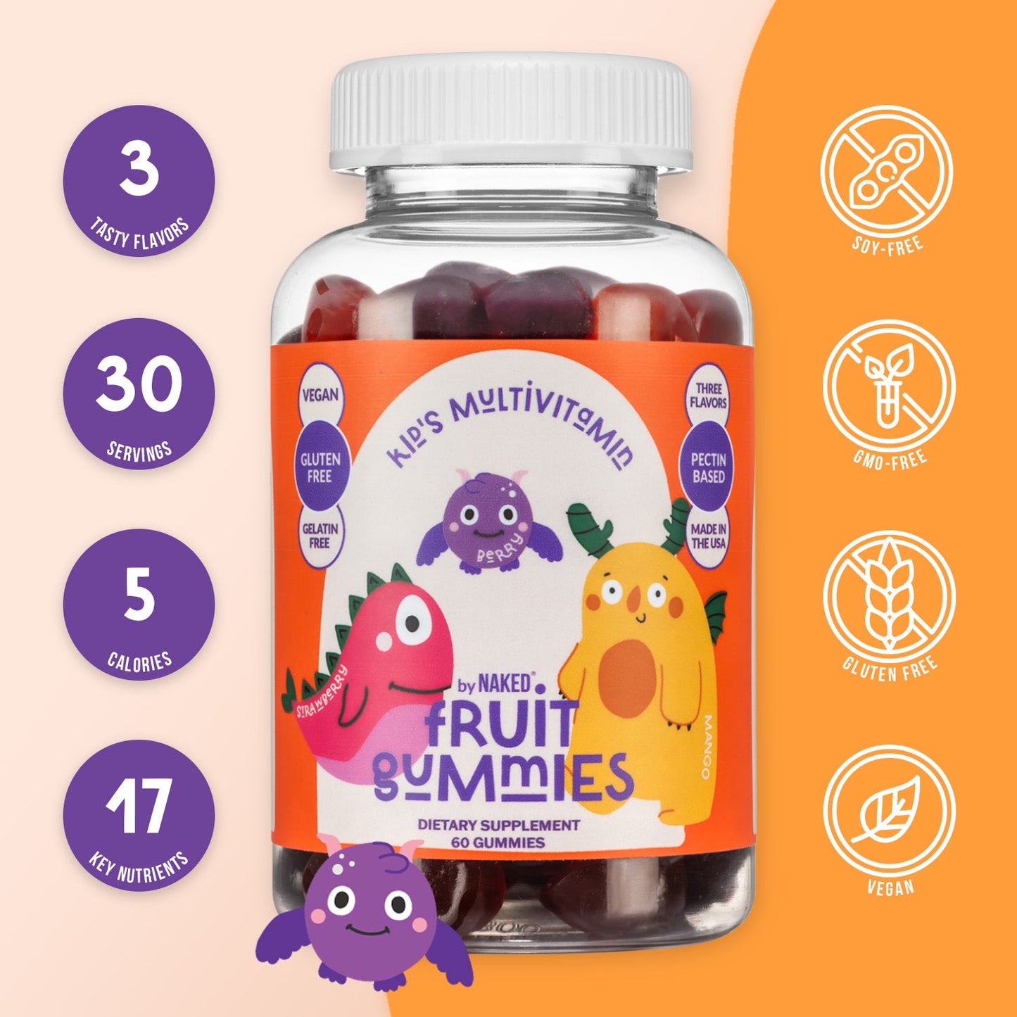 Kids Multivitamin Gummies for Easy Everyday Supplement Use