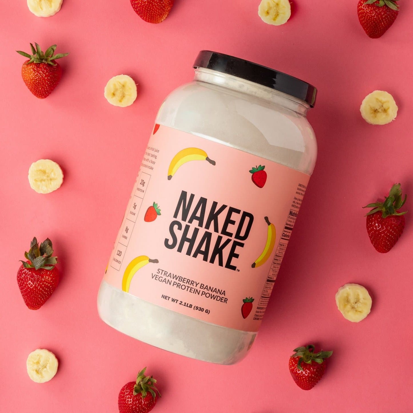 Strawberry Banana Protein Shake - Strawberry Banana Made for Flexible Nutrition Routines