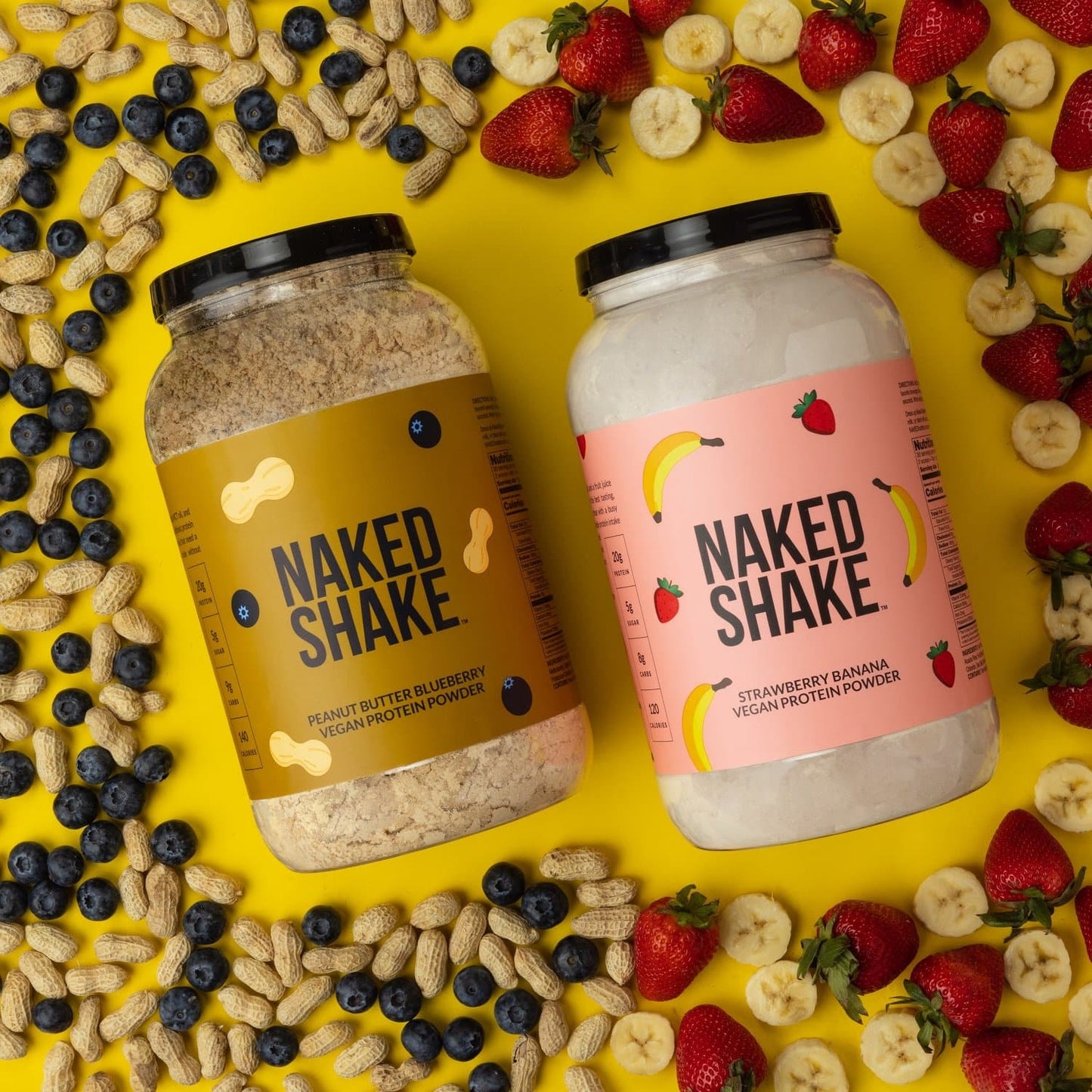 Strawberry Banana Protein Shake - Strawberry Banana Made for Flexible Nutrition Routines