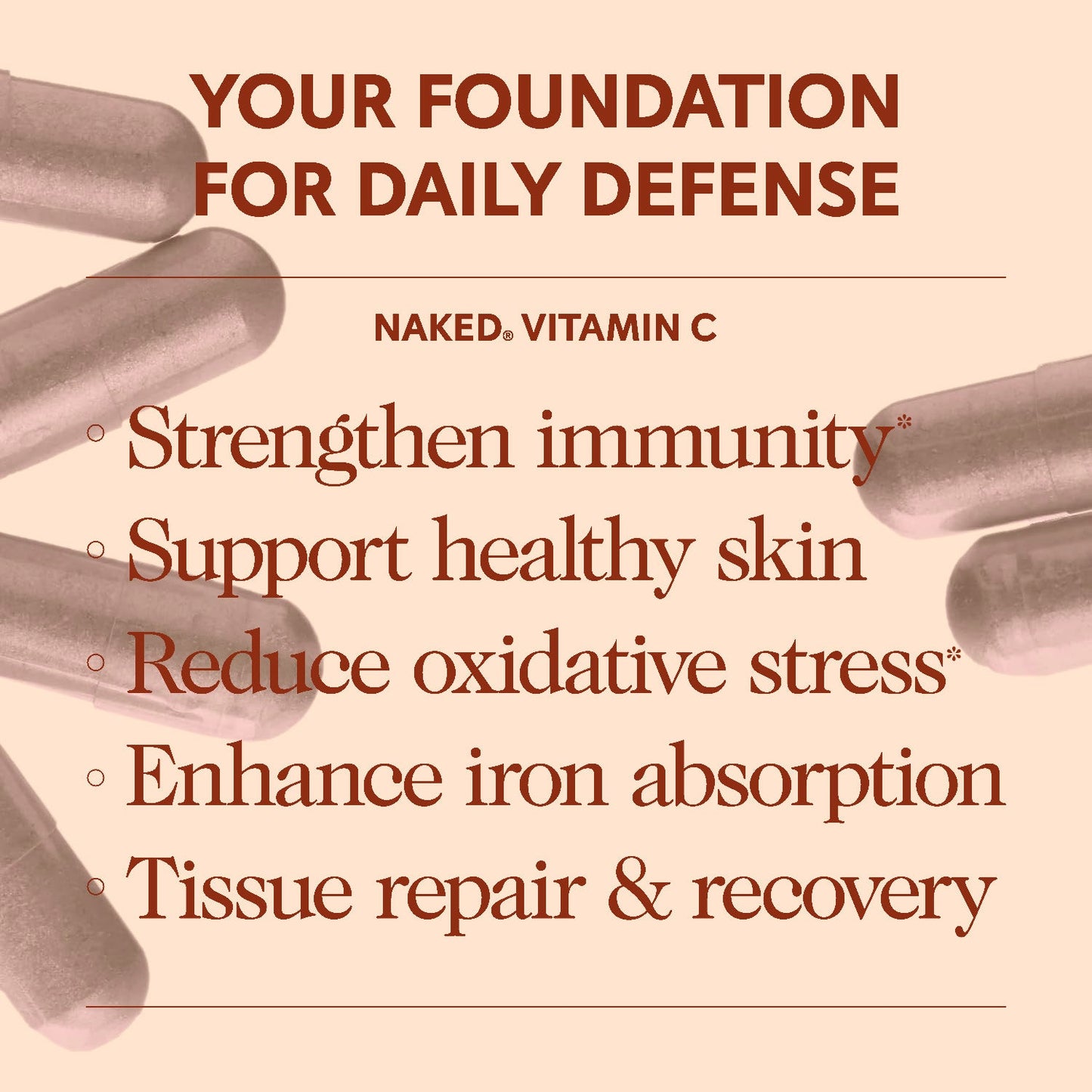 Daily Vitamin C Supplement - Vitamin C for Easy Everyday Supplement Use